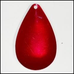 Mag 12 Powder Paint Transparent Red Blade .025 inch Thick